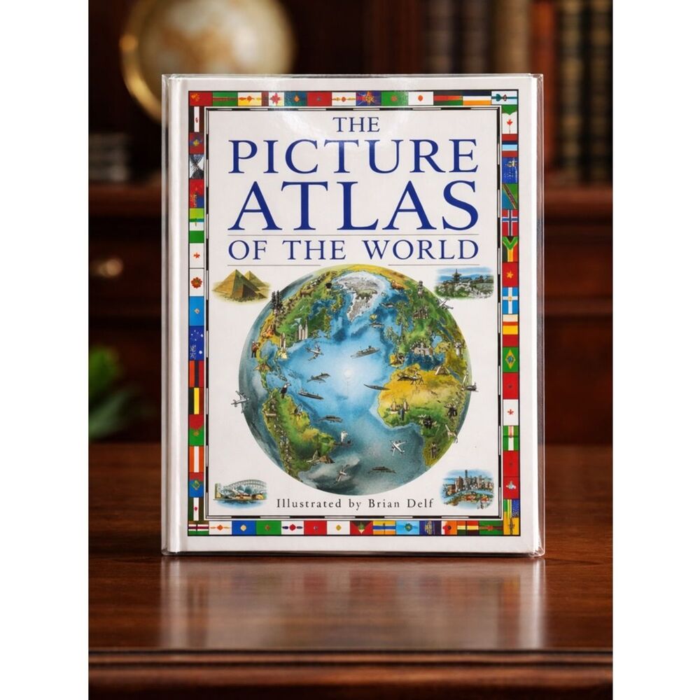 EUC The Picture Atlas Of The World - Rand McNally